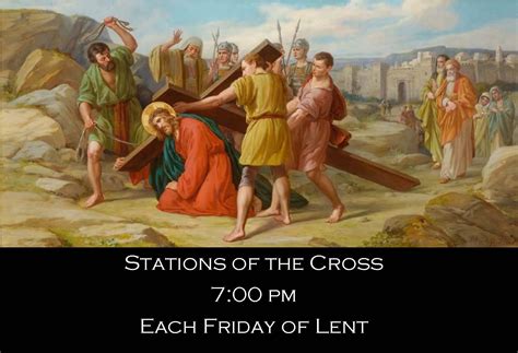 stations of the cross schedule